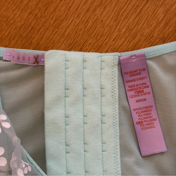 Savage X Fenty Daisy Sheer Corset - Picture 3 of 4